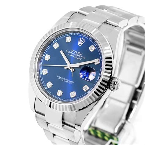 rolex datejust 2 white face|Rolex Datejust 41mm 126300.